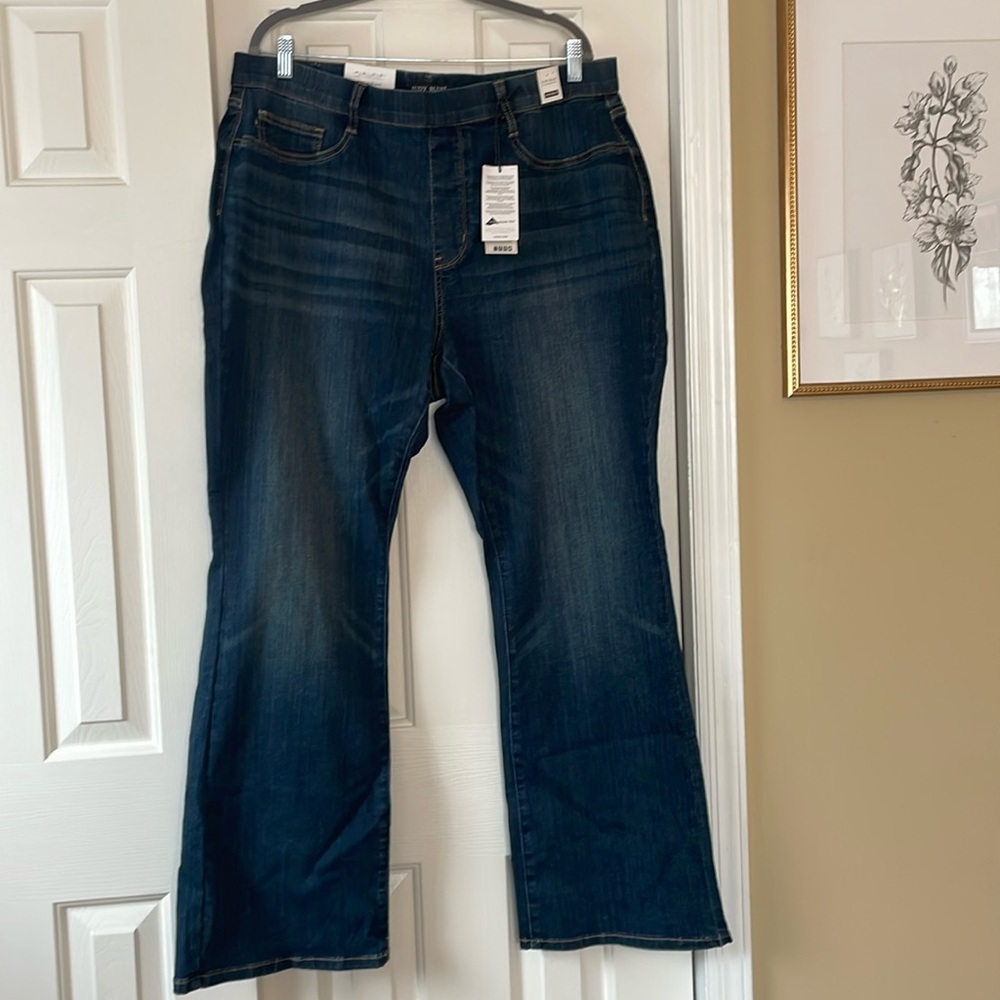 Judy Blue 20W Pull On Denim NWT